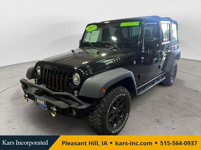 2017 Jeep Wrangler Unlimited Willys Wheeler for sale in Des Moines, IA