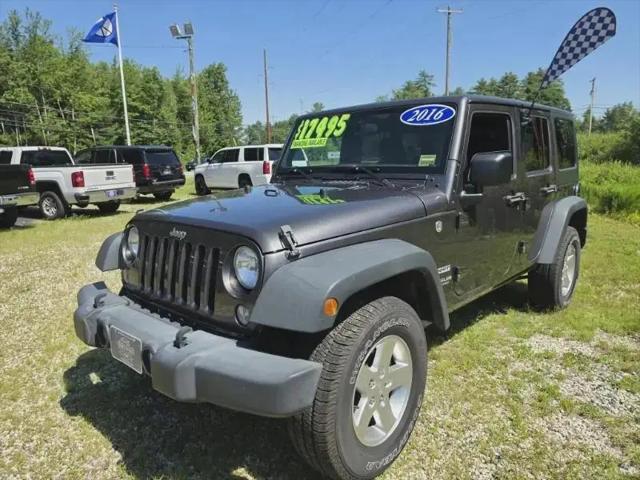2016 Jeep Wrangler Unlimited Sport for sale in Rochester, NH