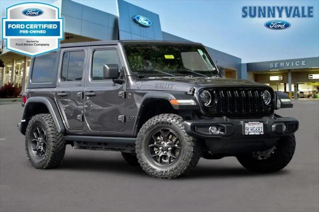 2024 Jeep Wrangler 4-Door Willys 4x4 for sale in Sunnyvale, CA