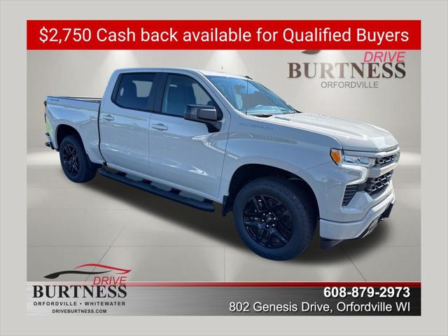 2026 Chevrolet Silverado 1500 4WD Crew Cab Short Bed RST for sale in Orfordville, WI