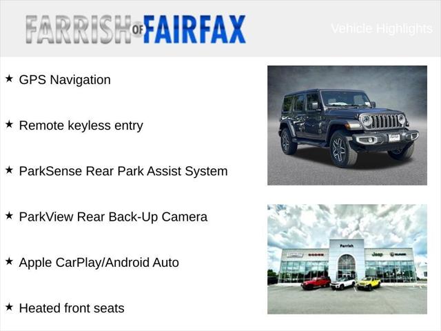 2026 Jeep Wrangler WRANGLER 4-DOOR SAHARA 2026 Jeep Wrangler WRANGLER 4-DOOR SAHARA