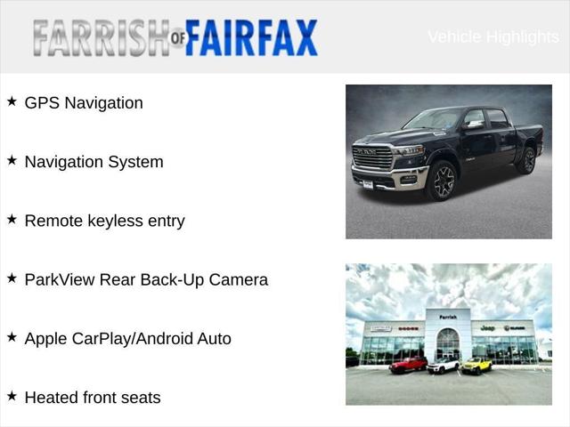 2026 RAM 1500 RAM 1500 LARAMIE CREW CAB 4X4 57 BOX