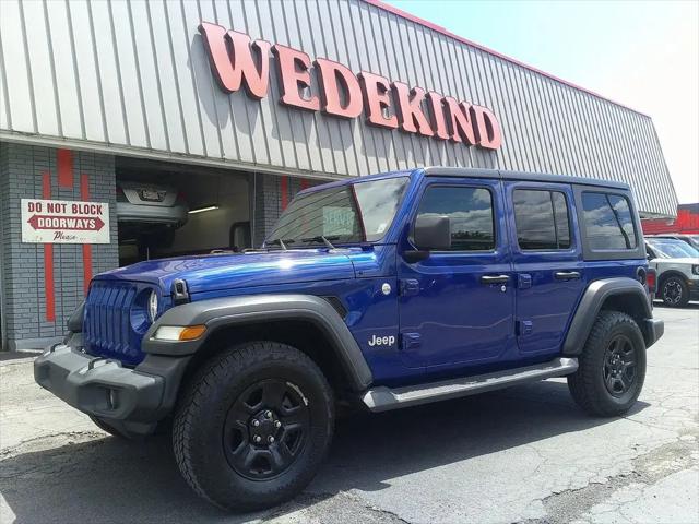 2018 Jeep Wrangler Unlimited Sport 4x4 for sale in Schenectady, NY