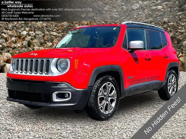 2017 Jeep Renegade Limited for sale in Naugatuck, CT