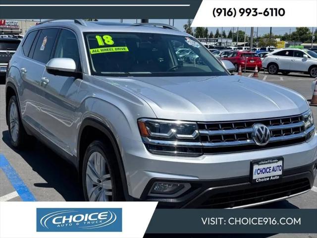 2018 Volkswagen Atlas 3.6L V6 SEL Premium for sale in Sacramento, CA
