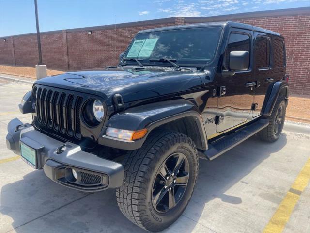 2022 Jeep Wrangler Unlimited Sahara Altitude 4x4 for sale in Lubbock, TX