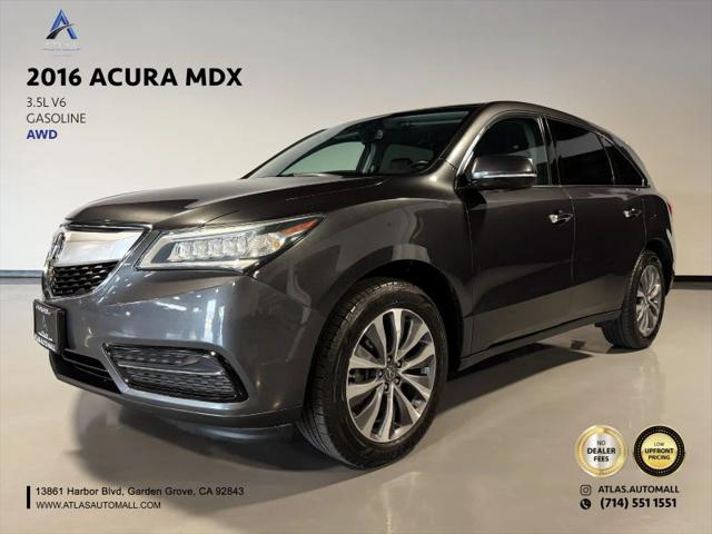 2016 Acura MDX Technology Package for sale in Garden Grove, CA