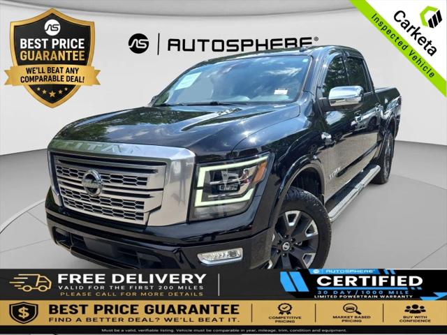 2021 Nissan Titan Crew Cab Platinum Reserve 4x4 for sale in Buford, GA