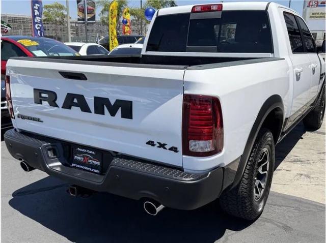 2018 Ram 1500 Rebel Crew Cab 4x4 57 Box