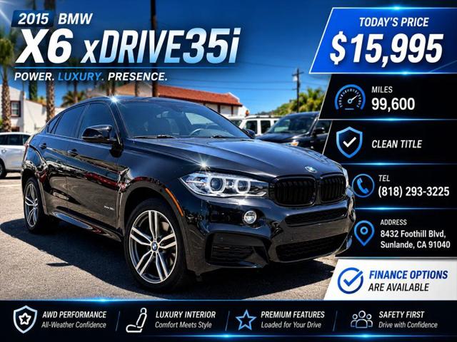 2015 BMW X6 xDrive35i for sale in Sunland, CA
