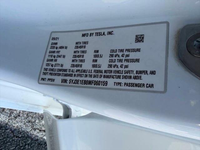 2021 Tesla Model 3 Long Range