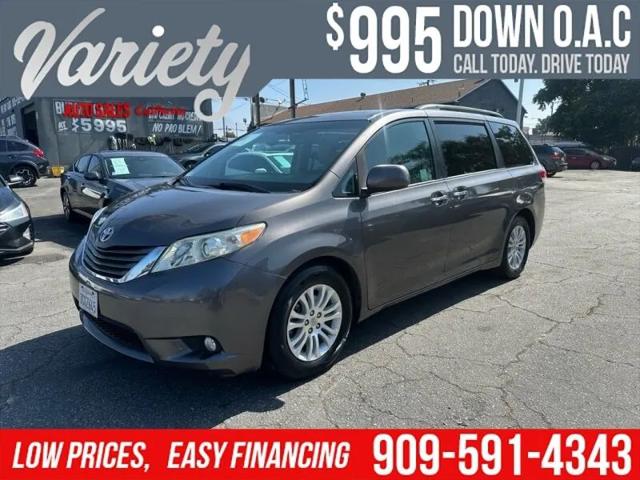 2013 Toyota Sienna XLE V6 8 Passenger for sale in ONTARIO, CA