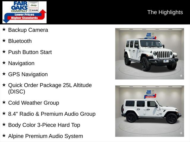 2021 Jeep Wrangler Unlimited Sahara Altitude 4x4 2021 Jeep Wrangler Unlimited Sahara Altitude 4x4