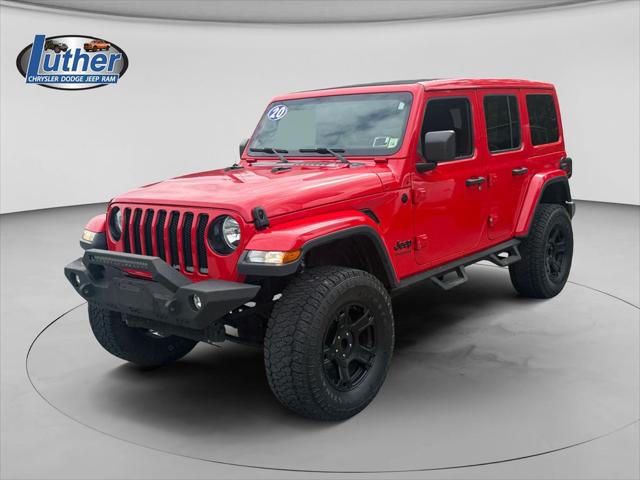 2020 Jeep Wrangler Unlimited Sahara Altitude 4x4 2020 Jeep Wrangler Unlimited Sahara Altitude 4x4