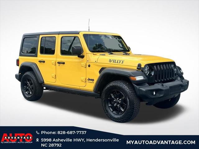 2020 Jeep Wrangler Willys 4x4 for sale in Hendersonville, NC