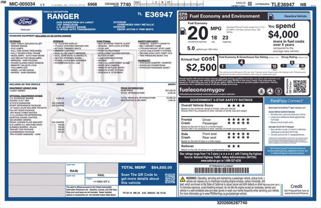 2026 Ford Ranger LARIAT