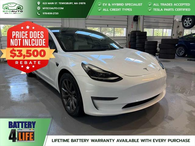 2022 Tesla Model 3 Long Range Dual Motor All-Wheel Drive for sale in Tewksbury, MA