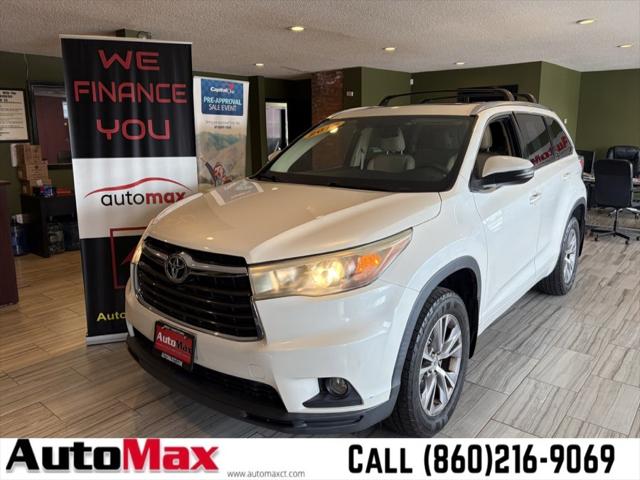 2015 Toyota Highlander XLE V6 for sale in West Hartford, CT