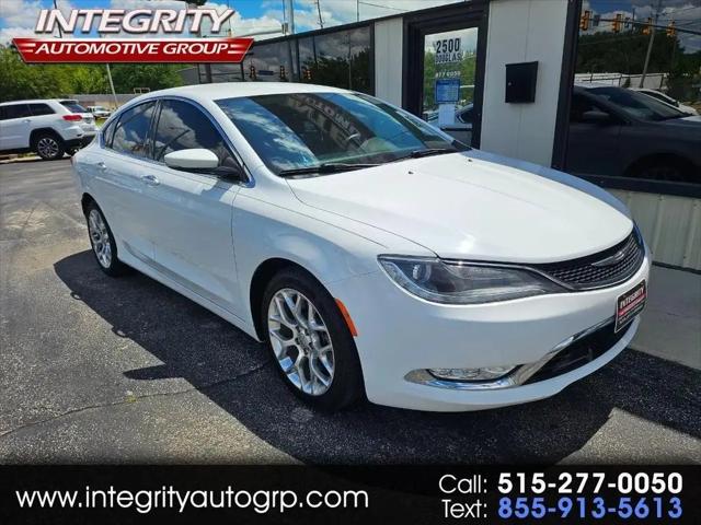 2015 Chrysler 200 C for sale in Des Moines, IA