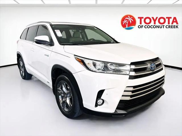 2018 Toyota Highlander Hybrid Limited Platinum for sale in Coconut Creek, FL