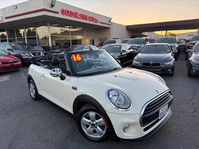 2016 MINI Convertible Cooper for sale in Rancho Cordova, CA