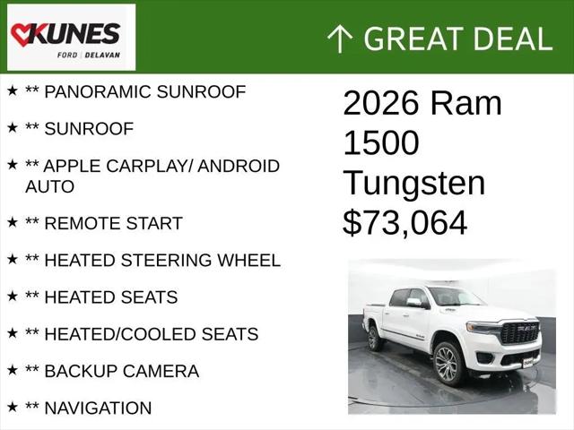2026 Ram 1500 Tungsten for sale in Delavan, WI
