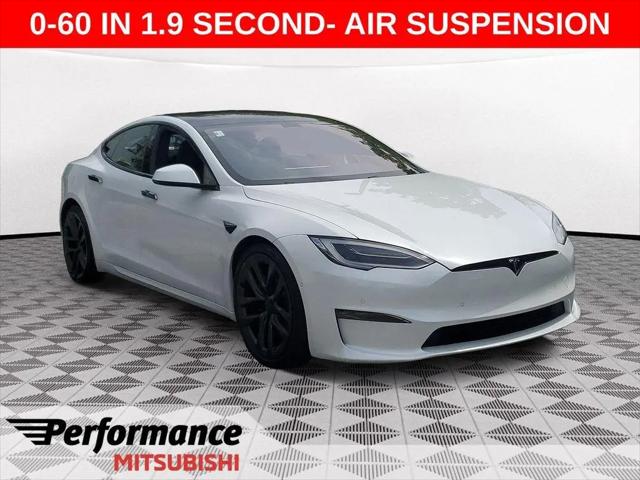 2021 Tesla Model S Plaid Tri Motor All-Wheel Drive for sale in Delray Beach, FL