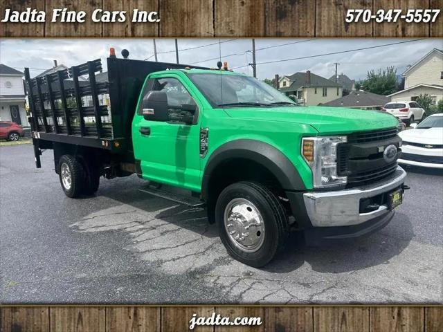 2018 Ford F-450 4X4 / STAKE BODY / LIFT GATE V-10 for sale in Scranton, PA