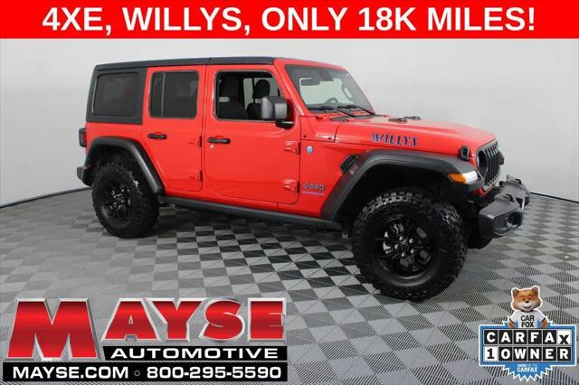 2025 Jeep Wrangler 4xe Willys 4xe for sale in Aurora, MO