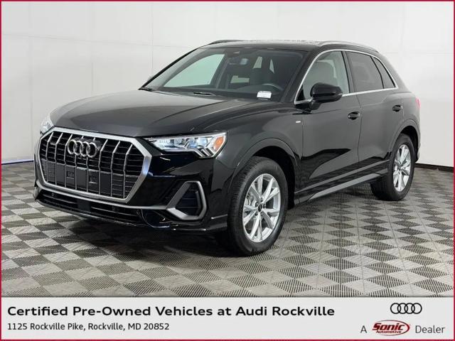 2025 Audi Q3 Premium 45 TFSI S line quattro Tiptronic for sale in Rockville, MD