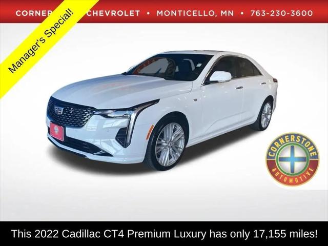 2022 Cadillac CT4 Premium Luxury for sale in Monticello, MN