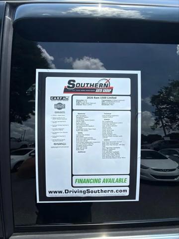 2026 Ram 1500 Limited Crew Cab 4x4 57 Box