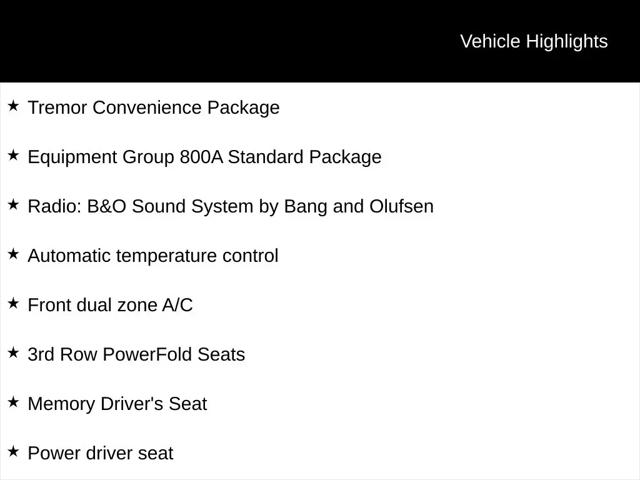 2027 Ford Explorer Tremor