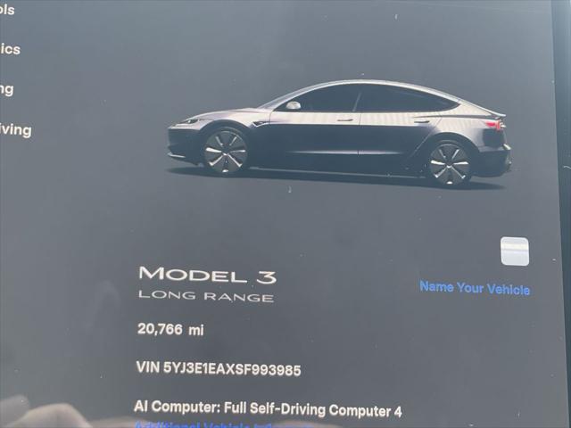 2025 Tesla Model 3 Unknown