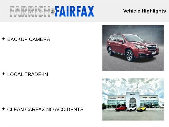2018 Subaru Forester 2.5i Premium 2018 Subaru Forester 2.5i Premium