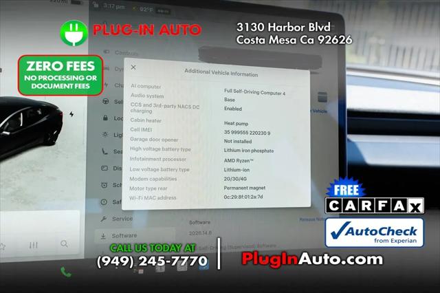 2024 Tesla Model 3 Long Range Dual Motor All-Wheel Drive