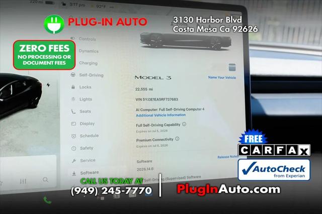 2024 Tesla Model 3 Long Range Dual Motor All-Wheel Drive