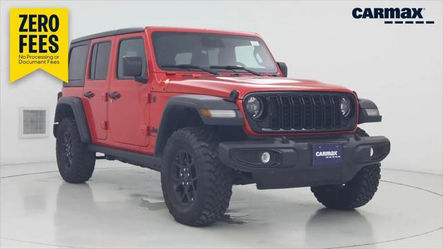2025 Jeep Wrangler 4-Door Willys 4x4 for sale in Fort Worth, TX