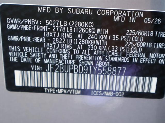 2026 Subaru Outback Premium