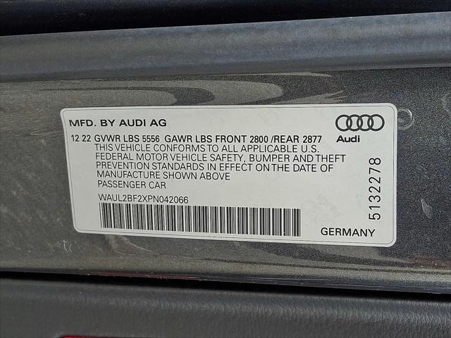 2023 Audi A6 Premium Plus 55 TFSI quattro S tronic