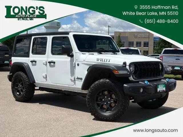 2024 Jeep Wrangler 4xe Willys 4xe for sale in White Bear Lake, MN
