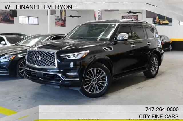 2021 INFINITI QX80 SENSORY for sale in Panorma City, CA