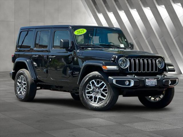 2025 Jeep Wrangler 4-Door Sahara 4x4 for sale in Fresno, CA