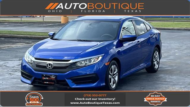 2017 Honda Civic LX for sale in Alvin, TX
