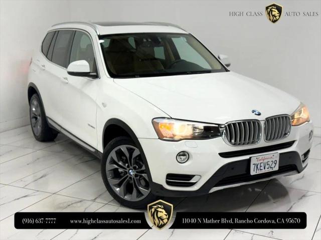 2015 BMW X3 xDrive28d for sale in Rancho Cordova, CA