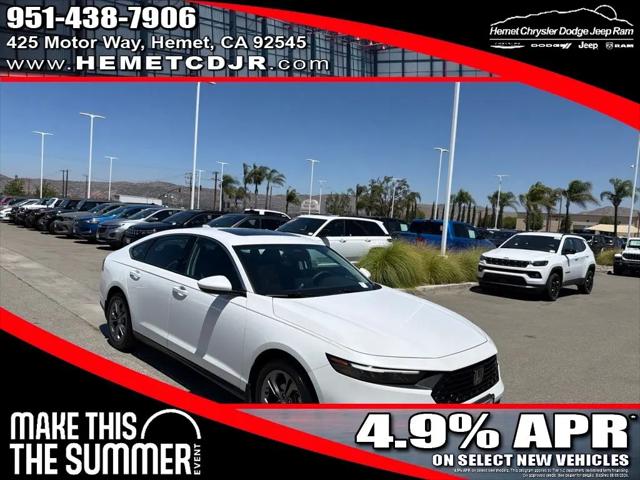 2024 Honda Accord EX for sale in Hemet, CA