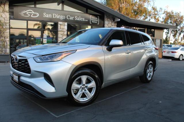 2021 Toyota Highlander L for sale in Escondido, CA