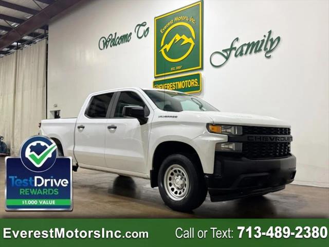 2021 Chevrolet Silverado 1500 2WD Crew Cab Short Bed WT for sale in Houston, TX