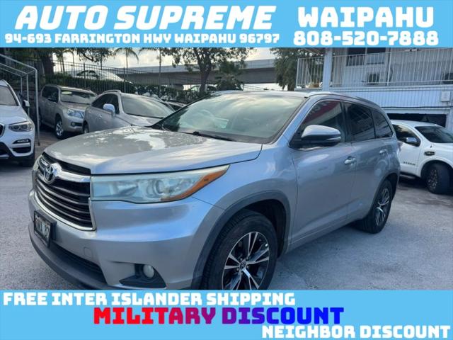 2016 Toyota Highlander XLE V6 for sale in Waipahu, HI