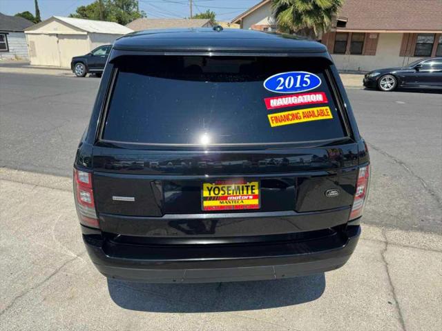 2015 Land Rover Range Rover 5.0L V8 Supercharged